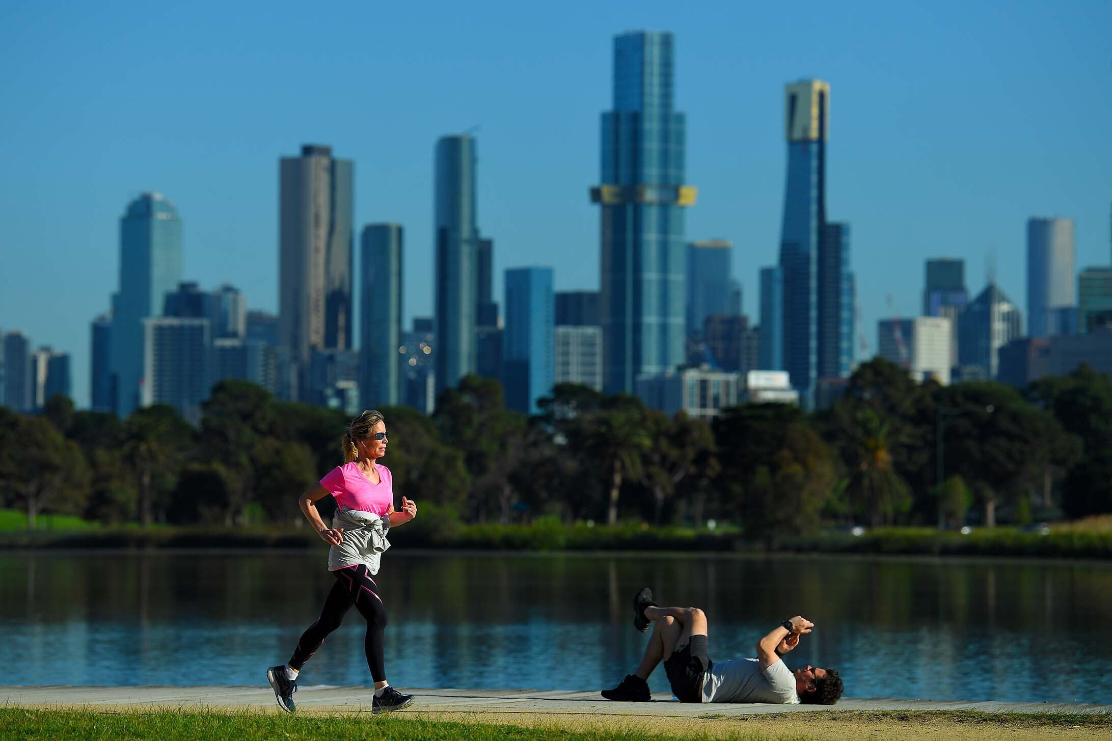 Dopo quasi nove mesi di restrizioni anti Covid-19, Melbourne riapre - AAP Image/James Ross/REUTERS