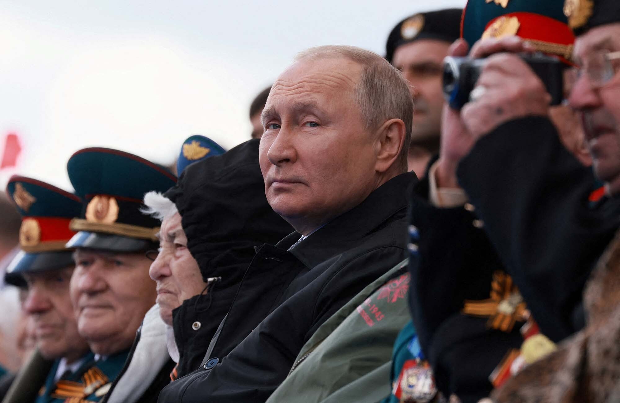 Vladimir Putin alla parata del Giorno della Vittoria - Sputnik/Mikhail Metzel/Pool via REUTERS