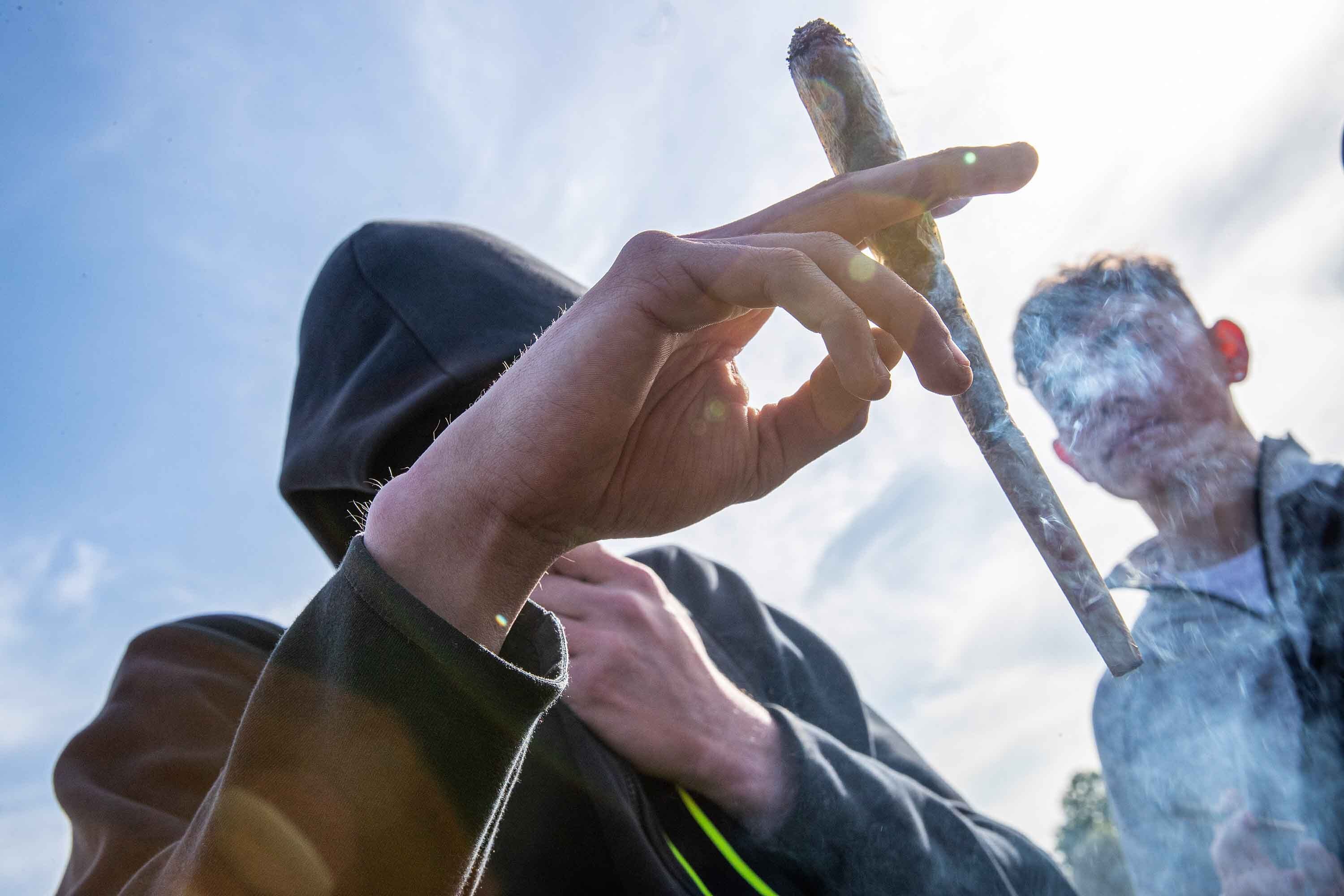 Weed Day a Londra, UK - Lucy North /SOPA Images/Sipa USA